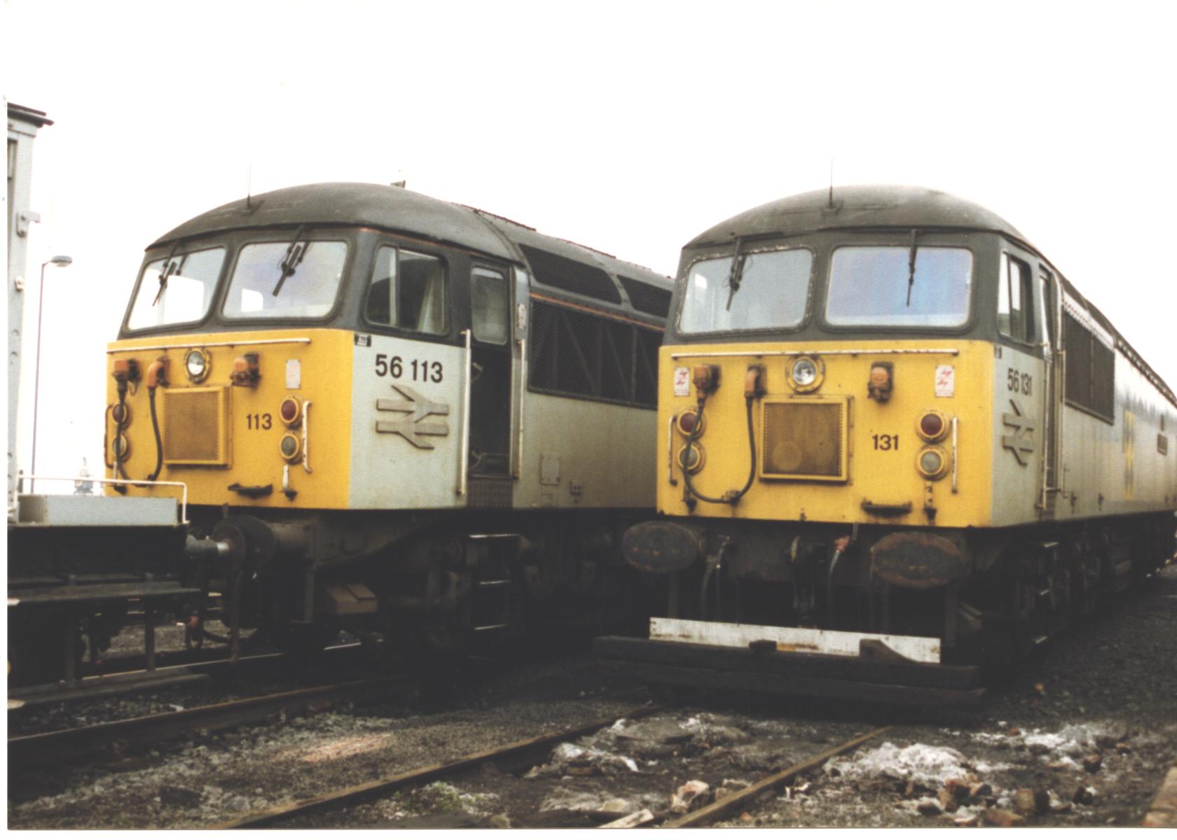 November 2017 – Updated 25/11/17 to include 56301 duties W/C 26th Nov 17