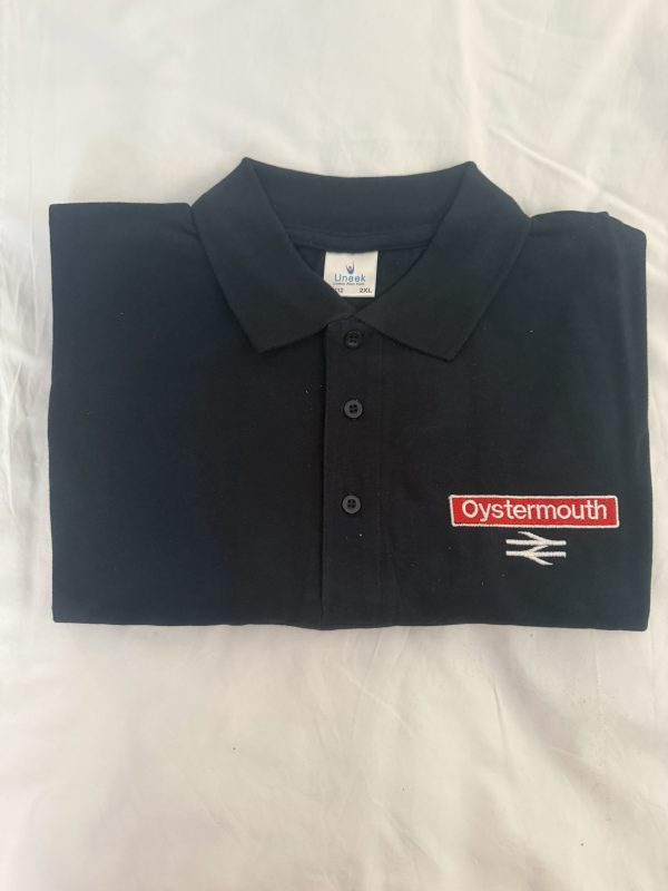 Oystermouth Dark Blue Polo Shirt