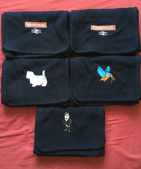 Dark Blue Scarfs