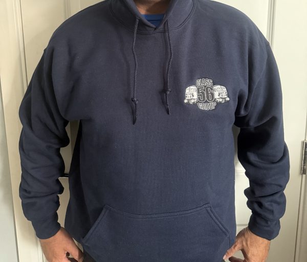 C56G Logo Hoodie in Blue