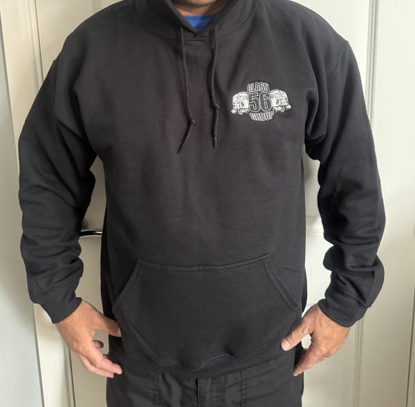 C56G Logo Hoodie in Black