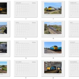 2026 Class 56 A4 Hanging Calendar
