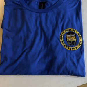 Blue T-Shirt Celebrating 50 Years