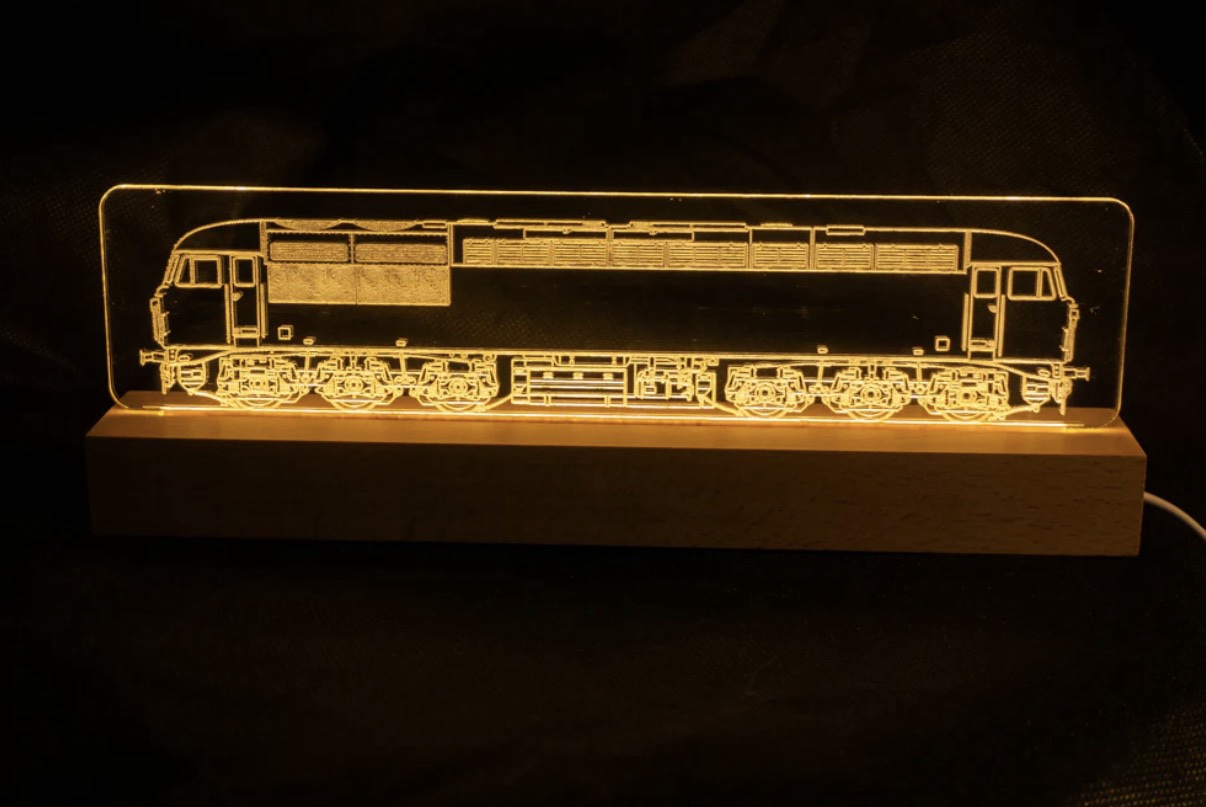 Class 56 Loco Night Light (Side Elevation View)