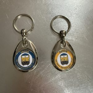 Celebrating 50 Years Keyrings