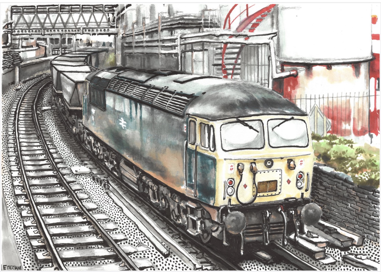 Limited Edition A4 Print of 56006